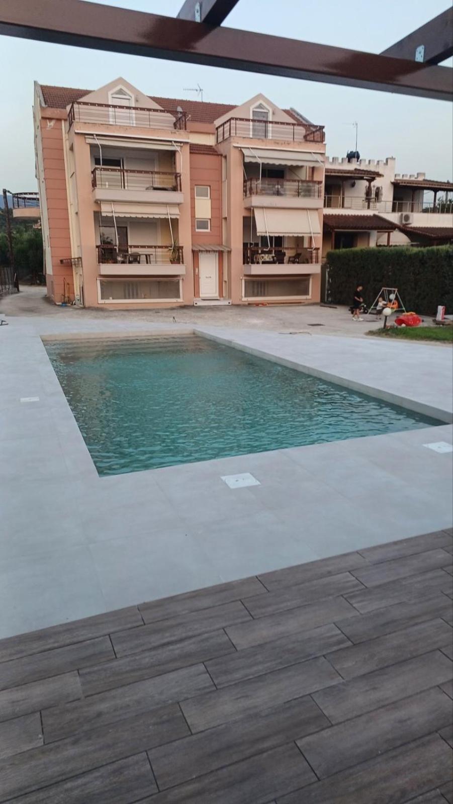Ostria Seaside Apartments Pátra Eksteriør bilde